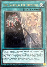 The Fallen & The Virtuous - Ultimate Tournament Pack 1 (UP01) #UP01-EN006 - Ultimate Rare YuGiOh Trading Card