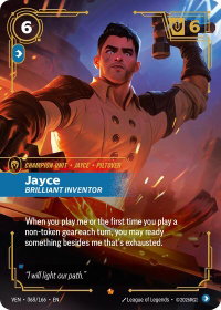 Jayce - Brilliant Inventor - Vendetta (VEN) #068/166 - Epic Riftbound Trading Card