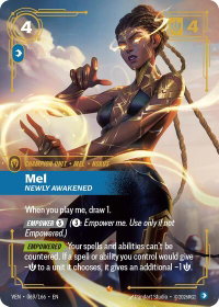 Mel - Newly Awakened - Vendetta (VEN) #069/166 - Epic Riftbound Trading Card