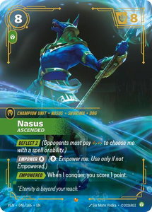 Nasus - Ascended - Vendetta (VEN) #046/166 - Epic Riftbound Trading Card