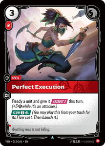 Perfect Execution - Vendetta (VEN) #012/166 - Uncommon Riftbound Trading Card