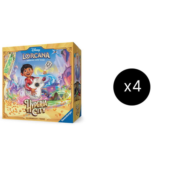Disney Lorcana: Hyperia City Illumineer's Trove Case trading card from Hyperia City Disney Lorcana: Hyperia City Illumineer's Trove Case - Hyperia City Disney Lorcana trading card