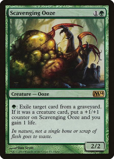 Scavenging Ooze - Media Promos Magic: The Gathering trading card