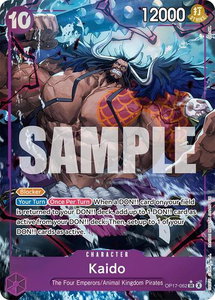 Kaido (062) (Alternate Art) - The World's Strongest Warriors (OP17) #OP17-062 - Super Rare One Piece Trading Card