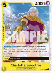 Charlotte Smoothie - The World's Strongest Warriors (OP17) #OP17-106 - Common One Piece Trading Card