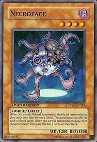 Necroface - Crimson Crisis YuGiOh trading card