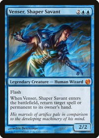 Venser, Shaper Savant - From the Vault: Twenty (V13) #15 - Mythic Magic: The Gathering Trading Card