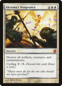 Akroma's Vengeance - From the Vault: Twenty (V13) #11 - Mythic Rare Magic: The Gathering Trading Card