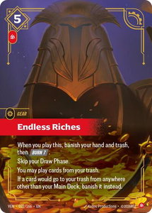 Endless Riches - Vendetta (VEN) #022/166 - Epic Riftbound Trading Card