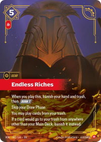 Endless Riches - Vendetta (VEN) #022/166 - Epic Riftbound Trading Card