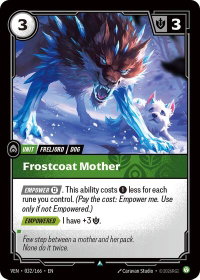 Frostcoat Mother - Vendetta (VEN) #032/166 - Uncommon Riftbound Trading Card