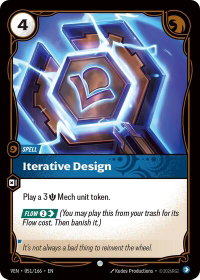 Iterative Design - Vendetta (VEN) #051/166 - Common Riftbound Trading Card