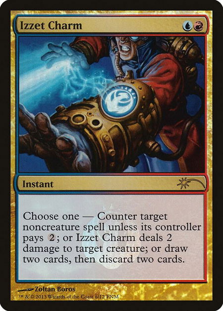 Izzet Charm - FNM Promos Magic: The Gathering trading card