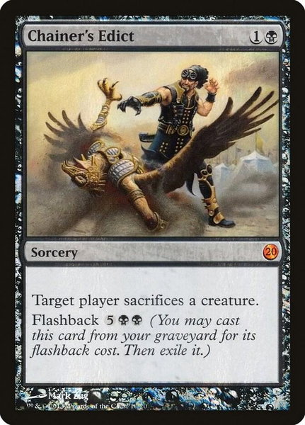 Chainer's Edict - From the Vault: Twenty Magic: The Gathering trading card