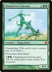 Chameleon Colossus - From the Vault: Twenty (V13) #16 - Mythic Magic: The Gathering Trading Card