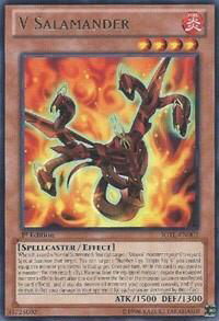 V Salamander - Judgment of the Light (JOTL) #JOTL-EN002 - Rare YuGiOh Trading Card