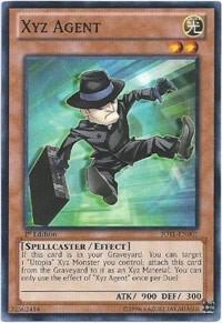 Xyz Agent - Judgment of the Light YuGiOh trading card