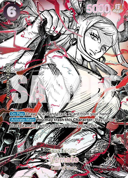 Yamato (OP16-098) (SP) trading card from The World's Strongest Warriors Yamato (OP16-098) (SP) - The World's Strongest Warriors One Piece trading card