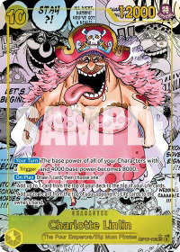 Charlotte Linlin (112) (Manga) - The World's Strongest Warriors (OP17) #OP17-112 - Super Rare One Piece Trading Card