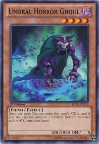 Umbral Horror Ghoul trading card from Judgment of the Light Umbral Horror Ghoul - Judgment of the Light YuGiOh trading card