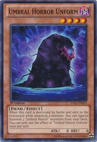Umbral Horror Unform - Judgment of the Light (JOTL) #JOTL-EN013 - Common / Short Print YuGiOh Trading Card