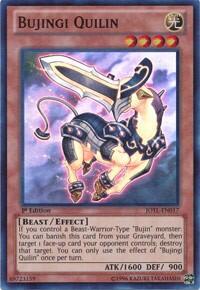 Bujingi Quilin - Judgment of the Light (JOTL) #JOTL-EN017 - Super Rare YuGiOh Trading Card
