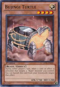 Bujingi Turtle - Judgment of the Light YuGiOh trading card