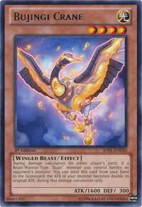 Bujingi Crane - Judgment of the Light (JOTL) #JOTL-EN020 - Rare YuGiOh Trading Card