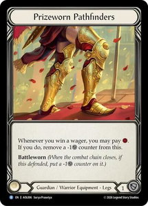 Prizeworn Pathfinders - Armory Deck: Olympia (AOL) #AOL006 - Rare Flesh and Blood Trading Card