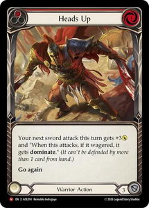 Heads Up - Armory Deck: Olympia (AOL) #AOL014 - Majestic Flesh and Blood Trading Card