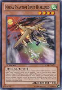 Mecha Phantom Beast Harrliard - Judgment of the Light (JOTL) #JOTL-EN025 - Common / Short Print YuGiOh Trading Card