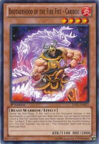 Brotherhood of the Fire Fist - Caribou - Judgment of the Light (JOTL) #JOTL-EN027 - Common / Short Print YuGiOh Trading Card