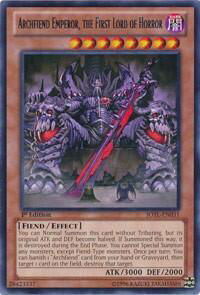 Archfiend Emperor, the First Lord of Horror - Judgment of the Light (JOTL) #JOTL-EN031 - Rare YuGiOh Trading Card
