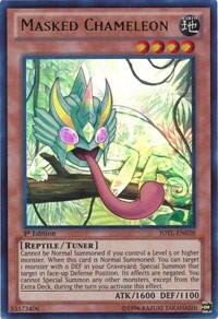 Masked Chameleon - Judgment of the Light (JOTL) #JOTL-EN038 - Ultra Rare YuGiOh Trading Card