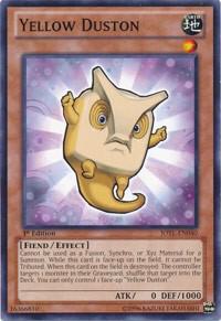 Yellow Duston - Judgment of the Light YuGiOh trading card