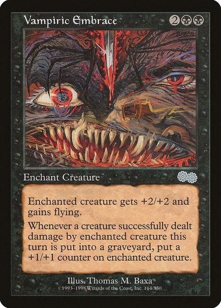 Vampiric Embrace - Urza's Saga Magic: The Gathering trading card