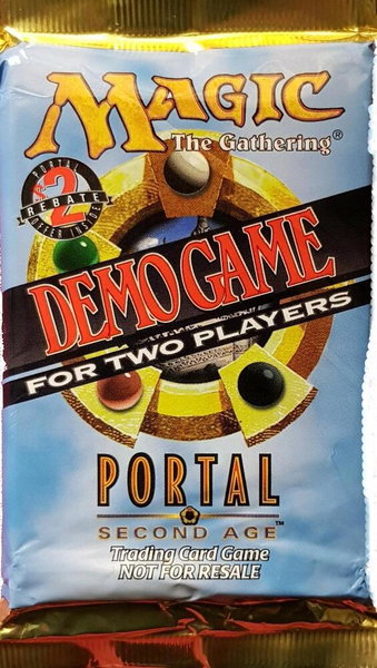 Portal Second Age - Demo Game Booster Pack - Portal Second Age Magic: The Gathering trading card