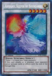 Armades, Keeper of Boundaries - Judgment of the Light (JOTL) #JOTL-EN045 - Secret Rare YuGiOh Trading Card