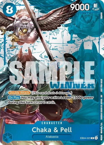 Chaka & Pell (Winner Pack 2026 Vol. 3) - One Piece Promotion Cards One Piece trading card