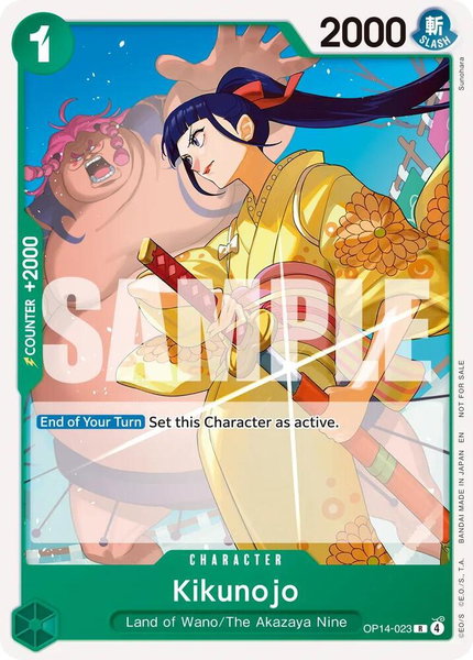 Kikunojo (Tournament Pack 2026 Vol. 3) trading card from One Piece Promotion Cards Kikunojo (Tournament Pack 2026 Vol. 3) - One Piece Promotion Cards One Piece trading card