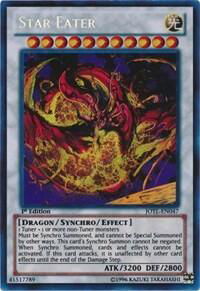 Star Eater (Secret) - Judgment of the Light (JOTL) #JOTL-EN047 - Secret Rare YuGiOh Trading Card