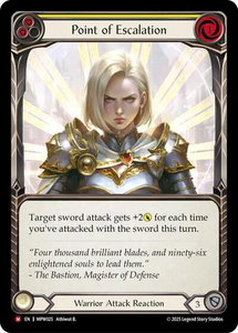 Point of Escalation - Mastery Pack Warrior (MPW) #MPW025 - Majestic Flesh and Blood Trading Card