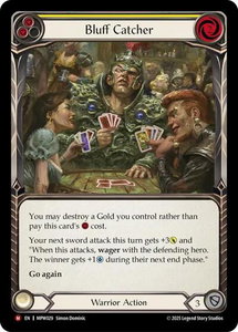 Bluff Catcher - Mastery Pack Warrior (MPW) #MPW029 - Majestic Flesh and Blood Trading Card