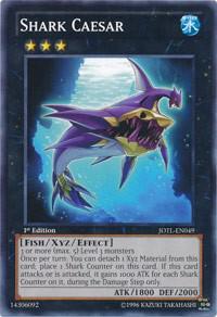 Shark Caesar - Judgment of the Light YuGiOh trading card