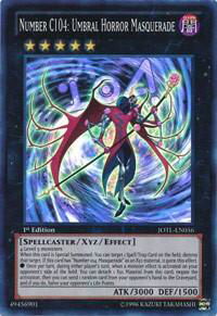 Number C104: Umbral Horror Masquerade - Judgment of the Light (JOTL) #JOTL-EN056 - Super Rare YuGiOh Trading Card