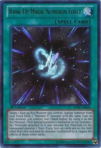 Rank-Up-Magic Numeron Force - Judgment of the Light YuGiOh trading card