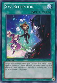 Xyz Reception - Judgment of the Light (JOTL) #JOTL-EN060 - Common / Short Print YuGiOh Trading Card
