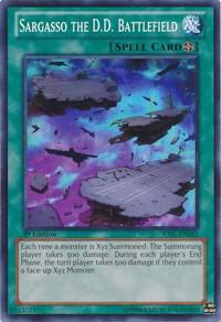 Sargasso the D.D. Battlefield - Judgment of the Light YuGiOh trading card
