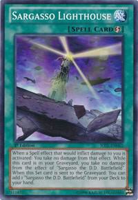 Sargasso Lighthouse - Judgment of the Light YuGiOh trading card