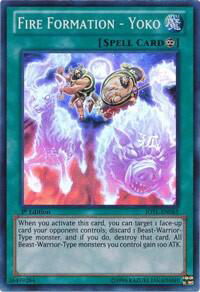 Fire Formation - Yoko - Judgment of the Light (JOTL) #JOTL-EN065 - Super Rare YuGiOh Trading Card